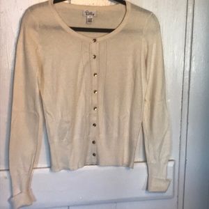 Lilly Pulitzer cotton /cashmere blend sweater